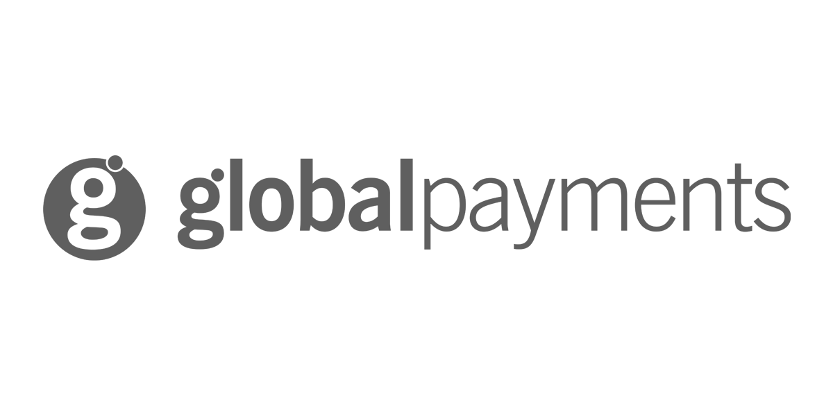Logo of Gobal Payments featuring stylized 